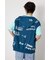 ノースリーブラクガキニットZIPパーカー