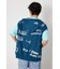 ノースリーブラクガキニットZIPパーカー