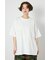 【UNISEX】クレヨンタッチ同色発泡プリントTシャツ