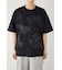 【UNISEX】クレヨンタッチ同色発泡プリントTシャツ