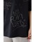 【UNISEX】クレヨンタッチ同色発泡プリントTシャツ