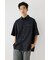 COOLMAX(R)ファブリック製・BLKletterシャツ