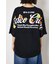 フラワースクリプトロゴ5分袖Tシャツ