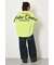 フラワースクリプトロゴ5分袖Tシャツ