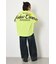 フラワースクリプトロゴ5分袖Tシャツ