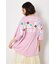 フラワースクリプトロゴ5分袖Tシャツ