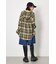【UNISEX】フーディーチェックシャツ