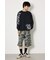 ショルダーロゴ長袖Tシャツ