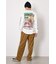 wide wale トラックパンツ