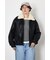Suede look 2WAY ブルゾン