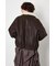 Suede look 2WAY ブルゾン