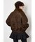 Suede look 2WAY ブルゾン