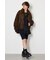 Suede look 2WAY ブルゾン