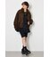 Suede look 2WAY ブルゾン