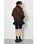 Suede look 2WAY ブルゾン