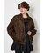 Suede look 2WAY ブルゾン
