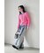 DENIM COMBO PANTS