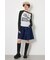 ワンショルラグランメッセージロングTシャツ