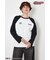 (パワーパフ ガールズ)ラグランロングスリーブTシャツ
