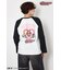 (パワーパフ ガールズ)ラグランロングスリーブTシャツ