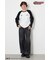 (パワーパフ ガールズ)ラグランロングスリーブTシャツ