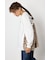 バックギャザードッキングロングTシャツ