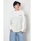 【WEB限定】布帛切替ロゴロングTシャツ