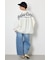 【WEB限定】布帛切替ロゴロングTシャツ