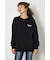 【UNISEX】ベアデニムアップリケスウェットトップス