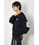 【UNISEX】ベアデニムアップリケスウェットトップス