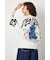 【UNISEX】ベアデニムアップリケスウェットトップス