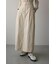 フロントスリットタックスカート