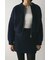 ニットパッファーブルゾン