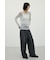シアースキンニットトップ