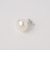 ＜BAQLESS＞ボタンパール ピアス