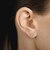 ＜BAQLESS＞ジルコニア ピアス