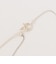 ＜LAPUIS＞Coil Heart ネックレス