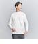 【WEB限定 WARDROBE SMART】クリア ガスコットン モックネック カットソー【抗菌・防臭】