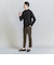 【WEB限定 WARDROBE SMART】クリア ガスコットン モックネック カットソー【抗菌・防臭】