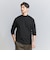 【WEB限定 WARDROBE SMART】クリア ガスコットン モックネック カットソー【抗菌・防臭】