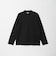 【WEB限定 WARDROBE SMART】クリア ガスコットン モックネック カットソー【抗菌・防臭】