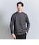【WEB限定 WARDROBE SMART】クリア ガスコットン モックネック カットソー【抗菌・防臭】