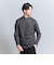 【WEB限定 WARDROBE SMART】クリア ガスコットン モックネック カットソー【抗菌・防臭】