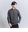 【WEB限定 WARDROBE SMART】クリア ガスコットン モックネック カットソー【抗菌・防臭】