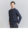 【WEB限定 WARDROBE SMART】クリア ガスコットン モックネック カットソー【抗菌・防臭】