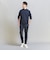 【WEB限定 WARDROBE SMART】クリア ガスコットン モックネック カットソー【抗菌・防臭】
