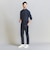 【WEB限定 WARDROBE SMART】クリア ガスコットン モックネック カットソー【抗菌・防臭】