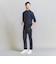 【WEB限定 WARDROBE SMART】クリア ガスコットン モックネック カットソー【抗菌・防臭】
