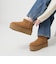 ＜UGG＞クラシック ウルトラミニプラットフォーム ブーツ