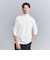 【WEB限定 WARDROBE SMART】 クリア ガスコットン タートルネック カットソー【抗菌・防臭】